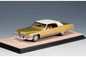 CADILLAC COUPE DEVILLE 1971 DUCHESS GOLD METALLIC