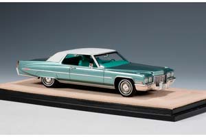 CADILLAC COUPE DEVILLE 1971 ADRIATIC TURQUOISE METALLIC — фото 3