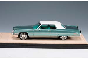 CADILLAC COUPE DEVILLE 1971 ADRIATIC TURQUOISE METALLIC — фото 4