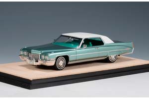 CADILLAC COUPE DEVILLE 1971 ADRIATIC TURQUOISE METALLIC