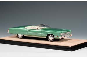 CADILLAC ELDORADO CONVERTIBLE (ОТКРЫТЫЙ) 1972 SUMATRA GREEN METALLIC — фото 3