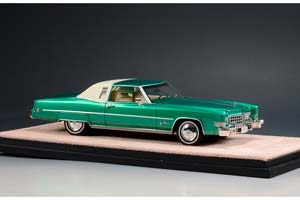 CADILLAC ELDORADO CUSTOM CABRIOLET 1973 VIRIDIAN GREEN METALLIC / КАДИЛЛАК ЭЛЬДОРАДО ЗЕЛЕНЫЙ — фото 3