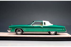 CADILLAC ELDORADO CUSTOM CABRIOLET 1973 VIRIDIAN GREEN METALLIC / КАДИЛЛАК ЭЛЬДОРАДО ЗЕЛЕНЫЙ — фото 4