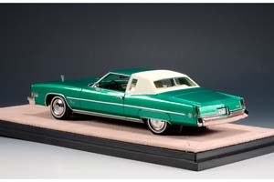 CADILLAC ELDORADO CUSTOM CABRIOLET 1973 VIRIDIAN GREEN METALLIC / КАДИЛЛАК ЭЛЬДОРАДО ЗЕЛЕНЫЙ — фото 2