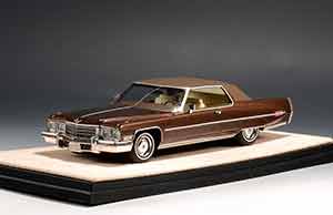 CADILLAC COUPE DEVILLE 1973 BURNIT SIENNA METALLIC — фото 5