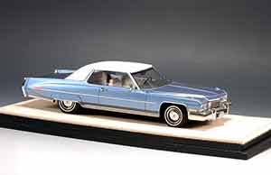 CADILLAC COUPE DEVILLE 1973 ANTIGUA BLUE METALLIC — фото 4