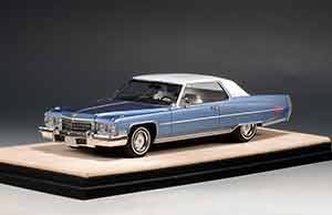 CADILLAC COUPE DEVILLE 1973 ANTIGUA BLUE METALLIC — фото 5