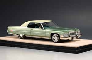 CADILLAC COUPE DEVILLE 1973 SAGE METALLIC — фото 4