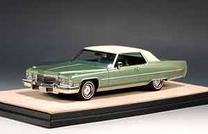 CADILLAC COUPE DEVILLE 1973 SAGE METALLIC — фото 5