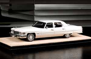 CADILLAC FLEETWOOD BROUGHAM 1974 WHITE — фото 5