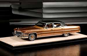 CADILLAC FLEETWOOD BROUGHAM 1974 VICTORIAN AMBER METALLIC (LIMITED 047/199 PCS) — фото 5
