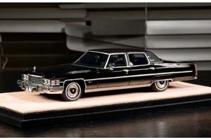 CADILLAC FLEETWOOD BROUGHAM 1974 BLACK — фото 3