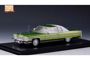 CADILLAC COUPE DEVILLE 1974 PERSIAN LIME FIREMIST — фото 4