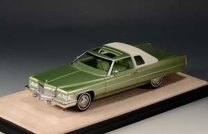 CADILLAC COUPE DEVILLE 1975 LIDO GREEN IRID — фото 4