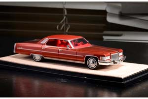 CADILLAC SEDAN DEVILLE 1976 FIRETHORN METALLIC / КАДИЛЛАК СЕДАН ДЕВИЛЛЬ 1976 FIRETHORN METALLIC (LIMITED 014/199 PCS) — фото 3