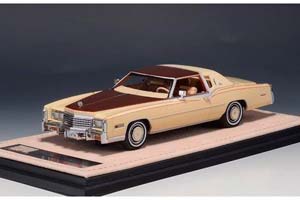 CADILLAC ELDORADO BIARRITZ CUSTOM 1978 BEIGE/BROWN — фото 3