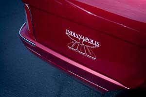 CADILLAC ALLANTE INDY 500 PACE CAR 1993 POMPEIAN RED METALLIC — фото 3