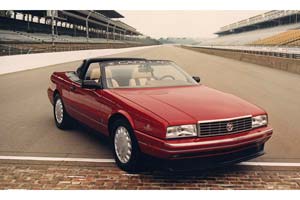 CADILLAC ALLANTE INDY 500 PACE CAR 1993 POMPEIAN RED METALLIC — фото 2