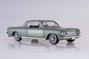 CHEVROLET CORVAIR COUPE 1963 ЗЕЛЕНЫЙ — фото 3