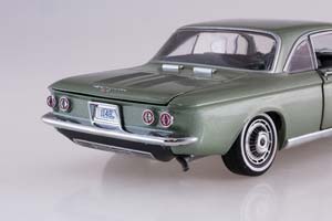 CHEVROLET CORVAIR COUPE 1963 ЗЕЛЕНЫЙ — фото 8