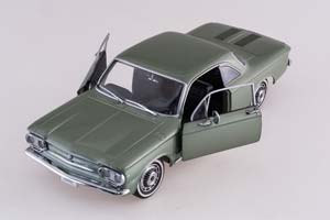 CHEVROLET CORVAIR COUPE 1963 ЗЕЛЕНЫЙ — фото 9