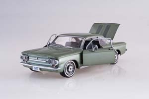 CHEVROLET CORVAIR COUPE 1963 ЗЕЛЕНЫЙ — фото 10