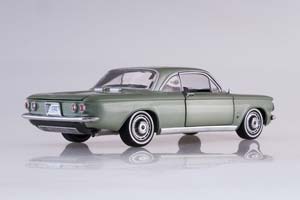 CHEVROLET CORVAIR COUPE 1963 ЗЕЛЕНЫЙ — фото 2