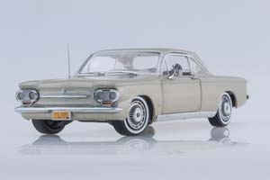 CHEVROLET CORVAIR COUPE 1963 ЗОЛОТИСТЫЙ — фото 5