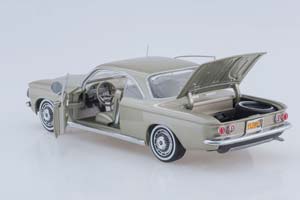 CHEVROLET CORVAIR COUPE 1963 ЗОЛОТИСТЫЙ — фото 7