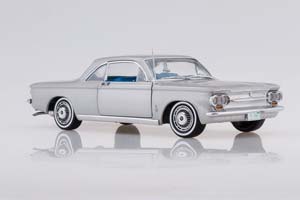 CHEVROLET CORVAIR COUPE 1963 SATIN SILVER — фото 3