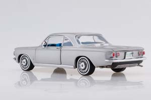 CHEVROLET CORVAIR COUPE 1963 SATIN SILVER — фото 4