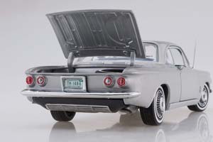 CHEVROLET CORVAIR COUPE 1963 SATIN SILVER — фото 10