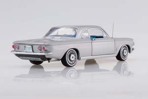 CHEVROLET CORVAIR COUPE 1963 SATIN SILVER — фото 2
