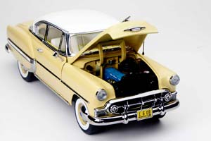 CHEVROLET BEL AIR HARD TOP COUPE 1953 / ШЕВРОЛЕ БЕЛ АЙР ХАРД ВЕРХ КУПЕ ЖЕЛТЫЙ — фото 4