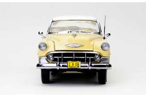 CHEVROLET BEL AIR HARD TOP COUPE 1953 / ШЕВРОЛЕ БЕЛ АЙР ХАРД ВЕРХ КУПЕ ЖЕЛТЫЙ — фото 9