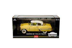 CHEVROLET BEL AIR HARD TOP COUPE 1953 / ШЕВРОЛЕ БЕЛ АЙР ХАРД ВЕРХ КУПЕ ЖЕЛТЫЙ — фото 11