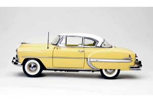 CHEVROLET BEL AIR HARD TOP COUPE 1953 / ШЕВРОЛЕ БЕЛ АЙР ХАРД ВЕРХ КУПЕ ЖЕЛТЫЙ — фото 2