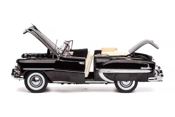 CHEVROLET BEL AIR OPEN ROOF CONVERTIBLE 1953 BLACK / ШЕВРОЛЕ БЕЛ ЭЙР КАБРИОЛЕТ С ОТКРЫТЫМ ВЕРХОМ 1953 ЧЕРНЫЙ — фото 5