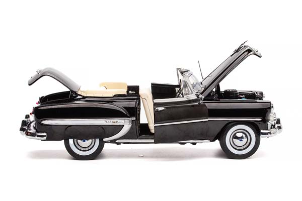CHEVROLET BEL AIR OPEN ROOF CONVERTIBLE 1953 BLACK / ШЕВРОЛЕ БЕЛ ЭЙР КАБРИОЛЕТ С ОТКРЫТЫМ ВЕРХОМ 1953 ЧЕРНЫЙ — фото 6