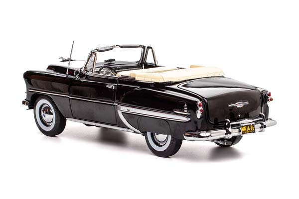 CHEVROLET BEL AIR OPEN ROOF CONVERTIBLE 1953 BLACK / ШЕВРОЛЕ БЕЛ ЭЙР КАБРИОЛЕТ С ОТКРЫТЫМ ВЕРХОМ 1953 ЧЕРНЫЙ — фото 8