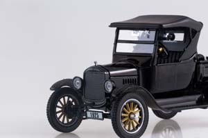 FORD MODEL-T ROADSTER PICKUP (CLOSED) 1925 ЧЕРНЫЙ — фото 10