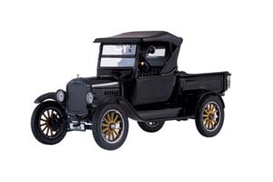 FORD MODEL-T ROADSTER PICKUP (CLOSED) 1925 ЧЕРНЫЙ — фото 1