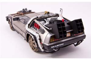 DELOREAN DMC-12 BACK TO THE FUTURE PART III RAILROAD VERSION ИЗ ФИЛЬМА НАЗАД В БУДУЩЕЕ, Ч. 3 — фото 12