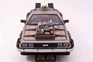 DELOREAN DMC-12 BACK TO THE FUTURE PART III RAILROAD VERSION ИЗ ФИЛЬМА НАЗАД В БУДУЩЕЕ, Ч. 3 — фото 15