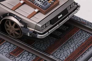 DELOREAN DMC-12 BACK TO THE FUTURE PART III RAILROAD VERSION ИЗ ФИЛЬМА НАЗАД В БУДУЩЕЕ, Ч. 3 — фото 7