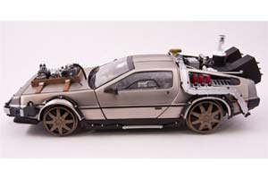 DELOREAN DMC-12 BACK TO THE FUTURE PART III RAILROAD VERSION ИЗ ФИЛЬМА НАЗАД В БУДУЩЕЕ, Ч. 3 — фото 11