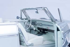 CHEVROLET NOVA OPEN CONVERTIBLE 1963 SATIN SILVER СЕРЕБРИСТЫЙ — фото 13
