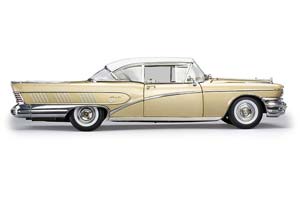 BUICK LIMITED RIVIERA COUPE 1958 GOLDEN / БЬЮИК РИВЬЕРА КУПЕ ЗОЛОТИСТЫЙ — фото 15