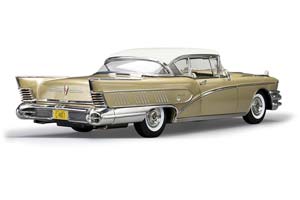BUICK LIMITED RIVIERA COUPE 1958 GOLDEN / БЬЮИК РИВЬЕРА КУПЕ ЗОЛОТИСТЫЙ — фото 2