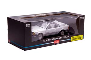 FORD ESCORT XR3I CABRIO 1984 СЕРЕБРИСТЫЙ — фото 13